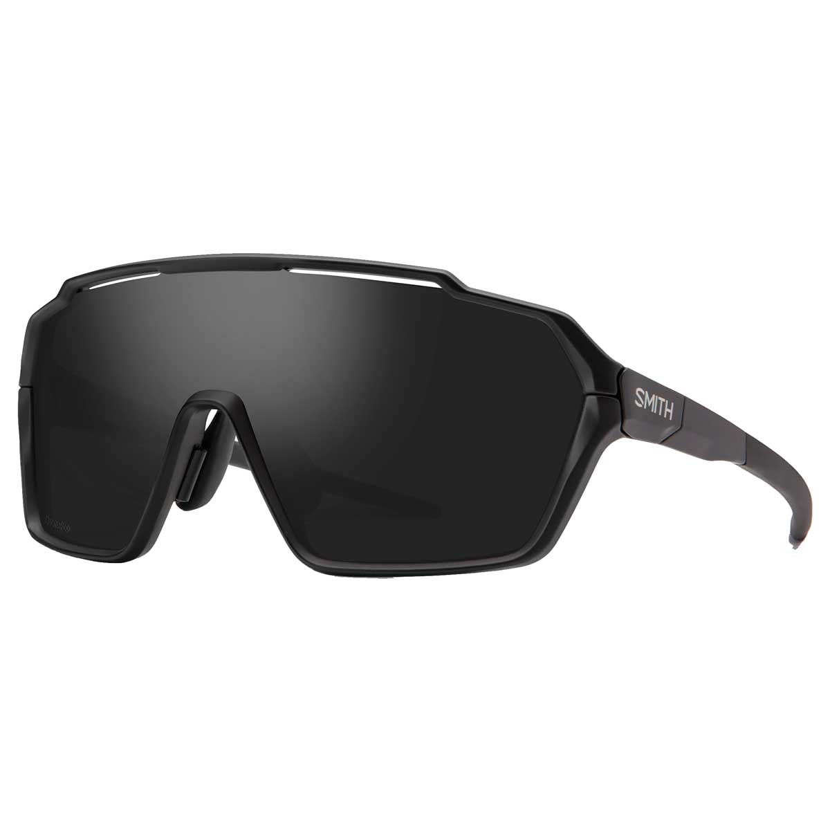 Smith Shift MAG Sunglasses Chromapop in Matte Black with Black